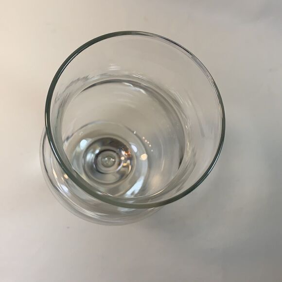 Hurricane Pina Colada Glass Heavy Bottom Rim 16 Oz Each Bar Cocktails One Glass - Picture 3 of 5